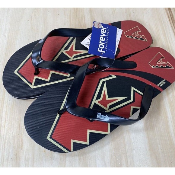 Arizona Diamondbacks MLB Baseball Flip Flops Team Logo‎ NWT Various Sizes Unisex - Picture 1 of 7
